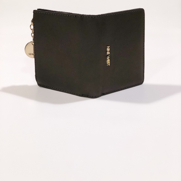 Nine West Small Slim Zip Brown Wallet - Picture 2 of 7